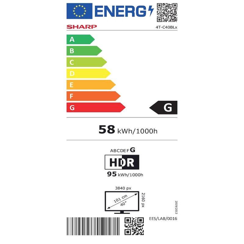 Telecomanda Sharp Aquos +Android Smart TV LED 4K (ecran spart) pt piese