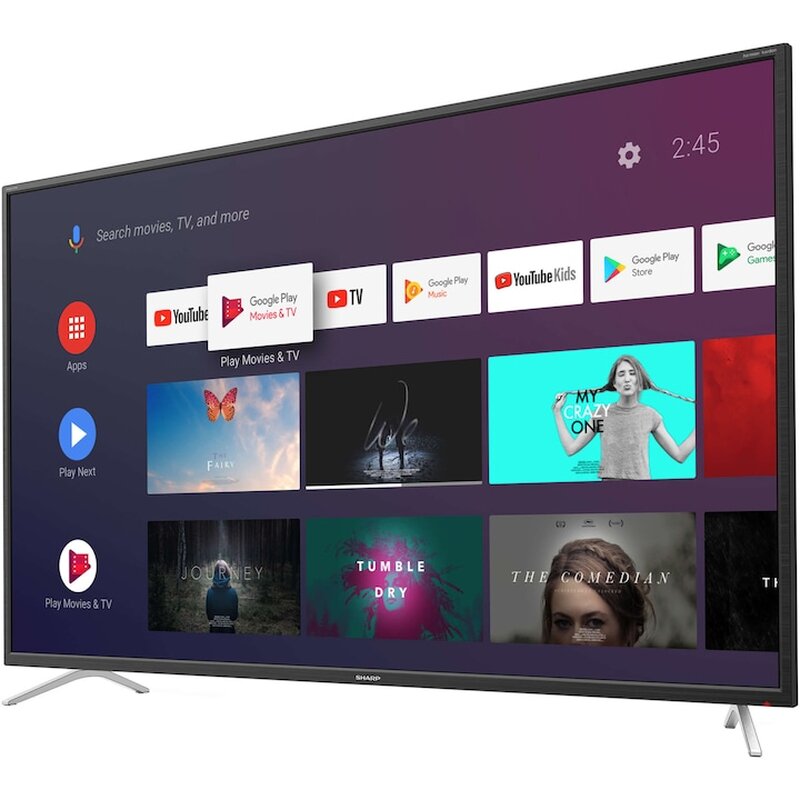 Telecomanda Sharp Aquos +Android Smart TV LED 4K (ecran spart) pt piese